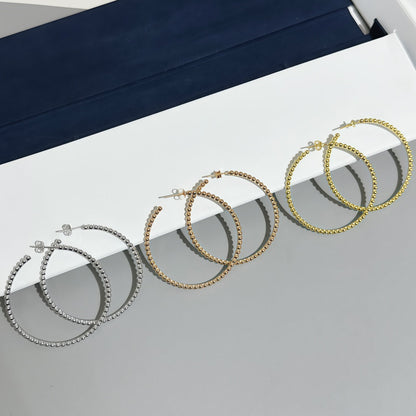 [Royal Jewellery] SMOOTH BEAD STUD EARRINGS