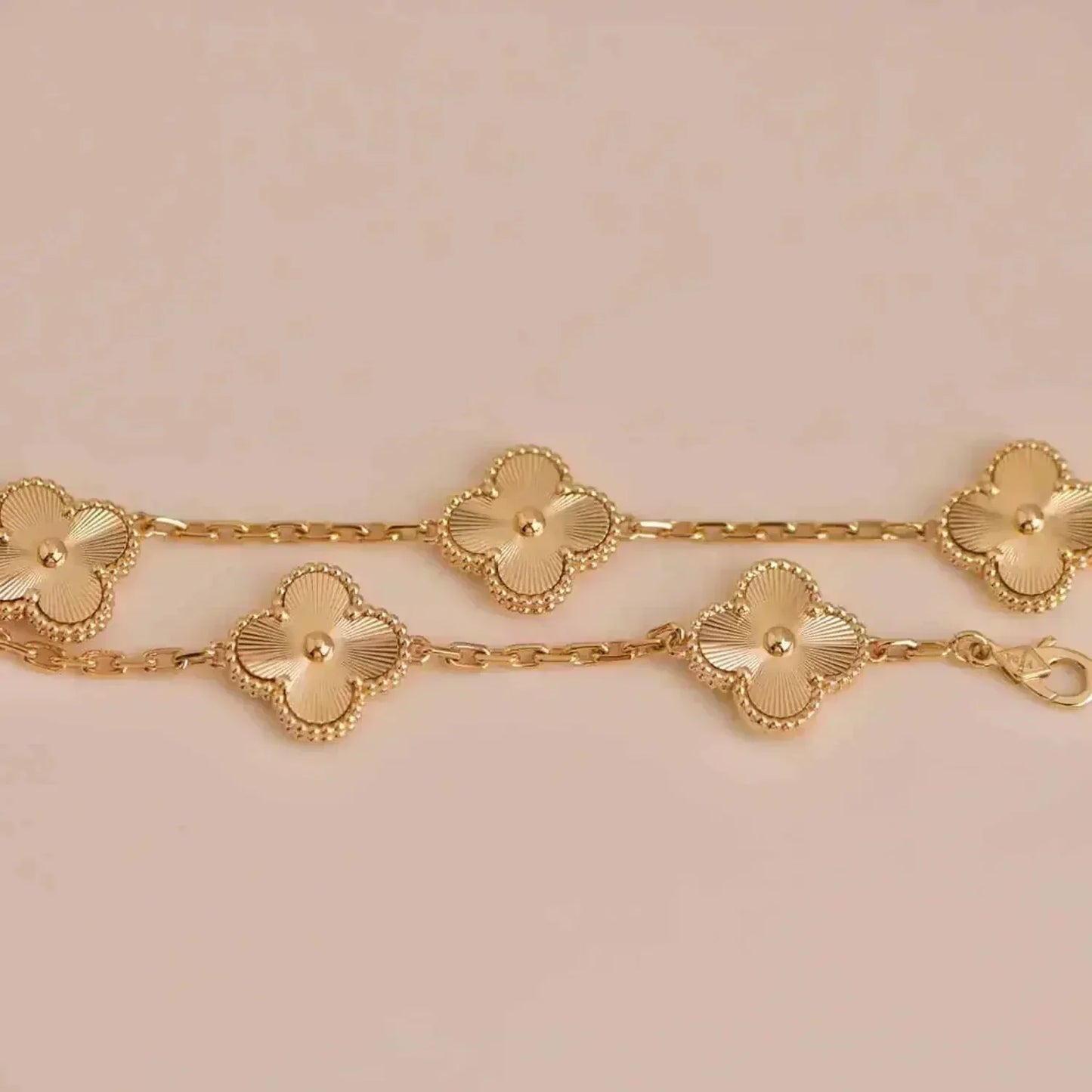 [Royal Jewellery] CLOVER 5 MOTIF LASER BRACELET COLLECTION