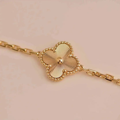 [Royal Jewellery]CLOVER 5 FLOWERS LASER BRACELET