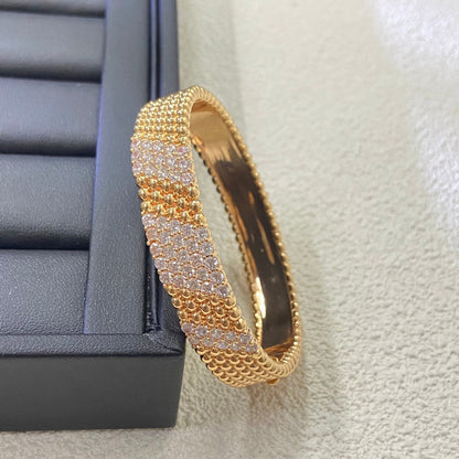 [Royal Jewellery]  FIVE-ROW DIAMOND BRACELET