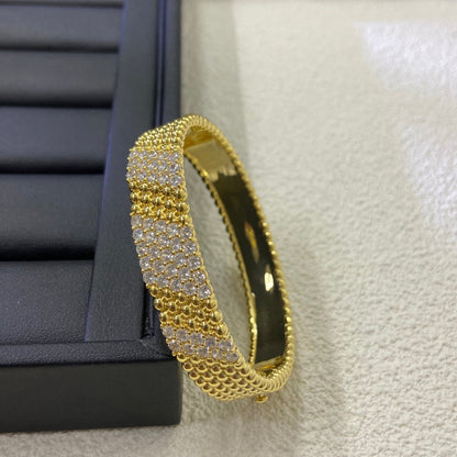 [Royal Jewellery]  FIVE-ROW DIAMOND BRACELET