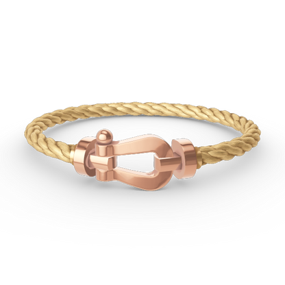 [ROYAL]FORCE LARGE HORSESHOE NO DIAMOND BRACELET ROSE GOLD