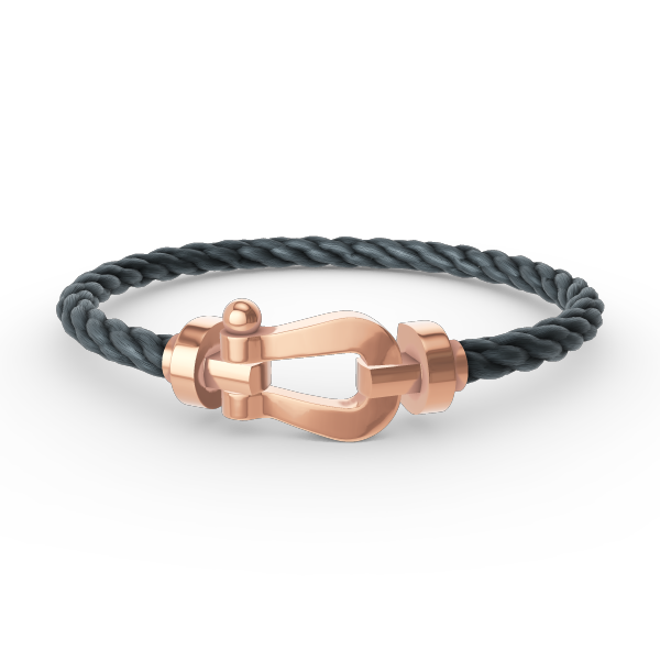 [ROYAL]FORCE LARGE HORSESHOE NO DIAMOND BRACELET ROSE GOLD