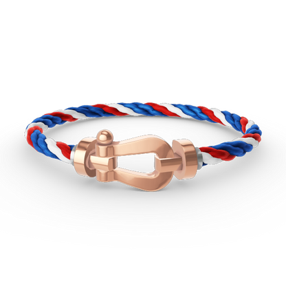 [ROYAL]FORCE LARGE HORSESHOE NO DIAMOND BRACELET ROSE GOLD