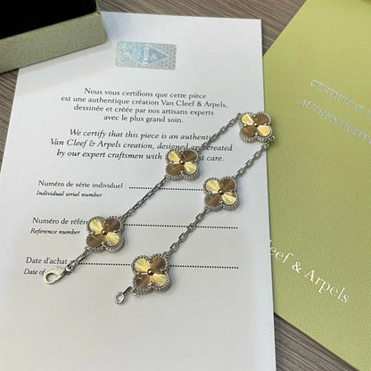 [Royal Jewellery] CLOVER 5 MOTIF LASER BRACELET COLLECTION