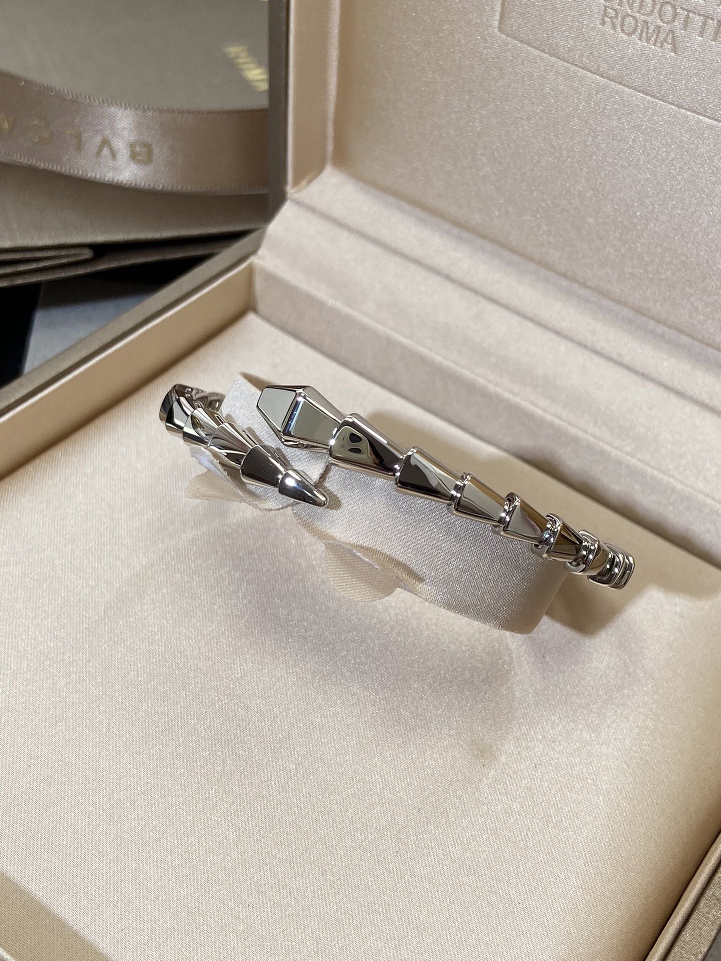 [ROYAL]SERPENTI VIPER SILVER BRACELET