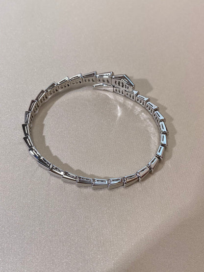 [ROYAL]SERPENTI VIPER SILVER BRACELET