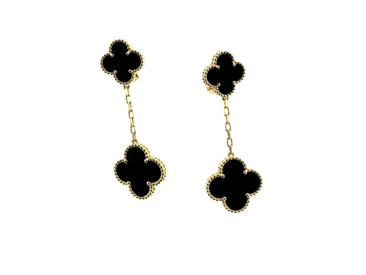 [ROYAL]CLOVER 2 MOTIFS OHRRINGE (MEHRERE AUSWAHL)